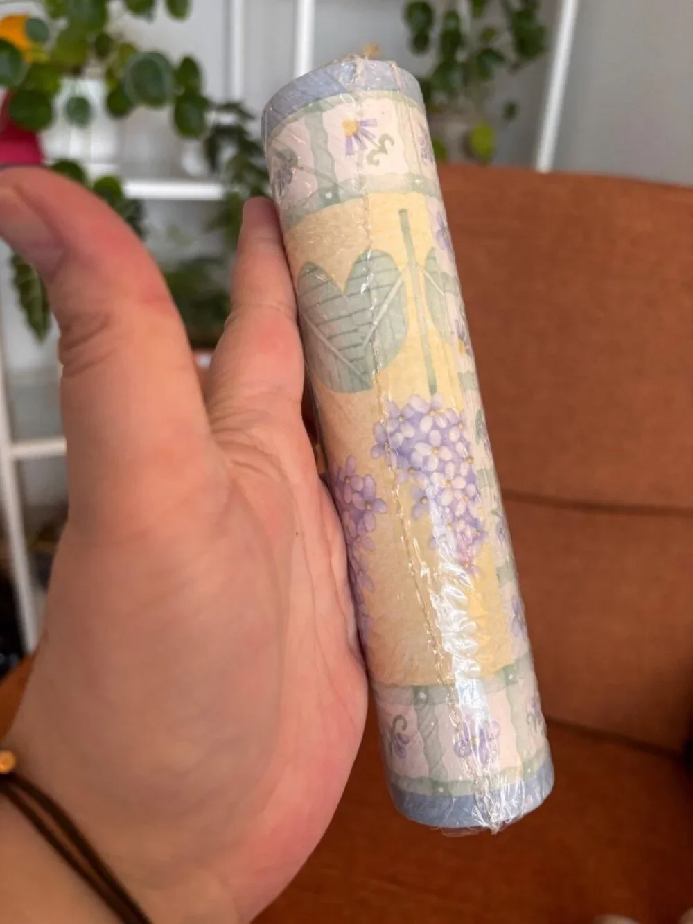Vintage Lot Wallpaper Border Rolls Wall Trends Debbie Mumm Pre-Pasted Vinyl